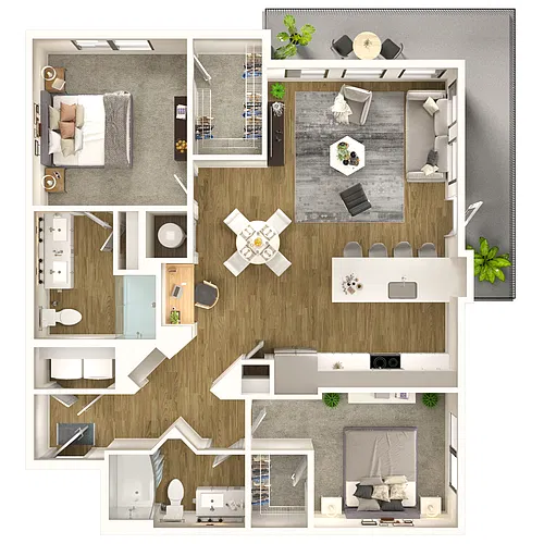Floor plan B6