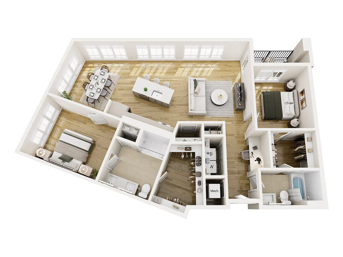 Floor plan B81