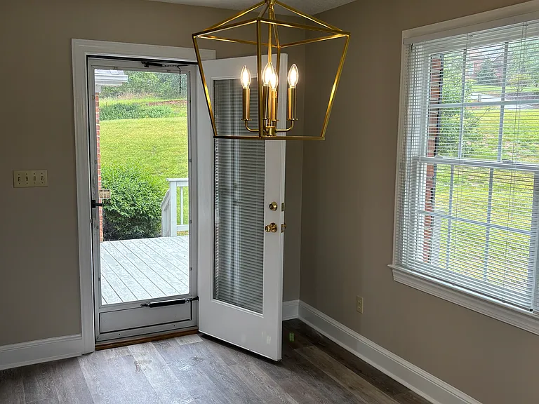 Kitchen to Deck access