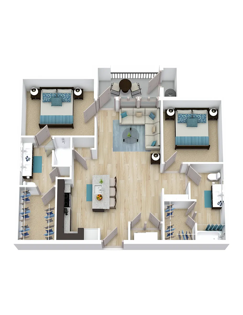 Floor plan B1