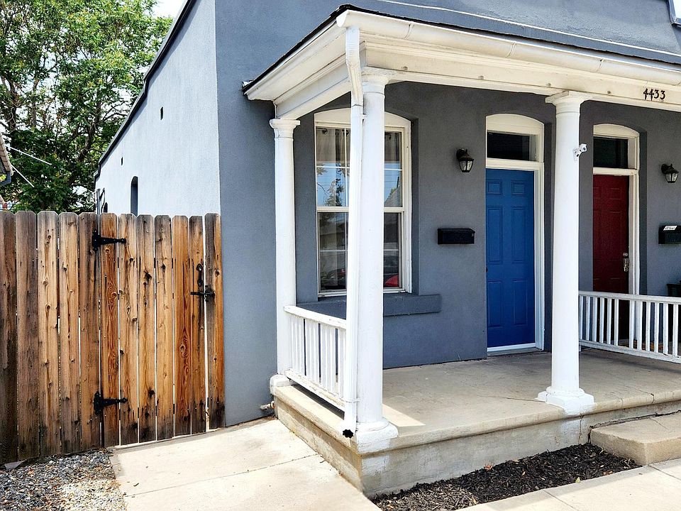 Welcome to your new home. The blue door is your unit.
