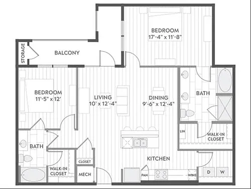 Floor plan C6