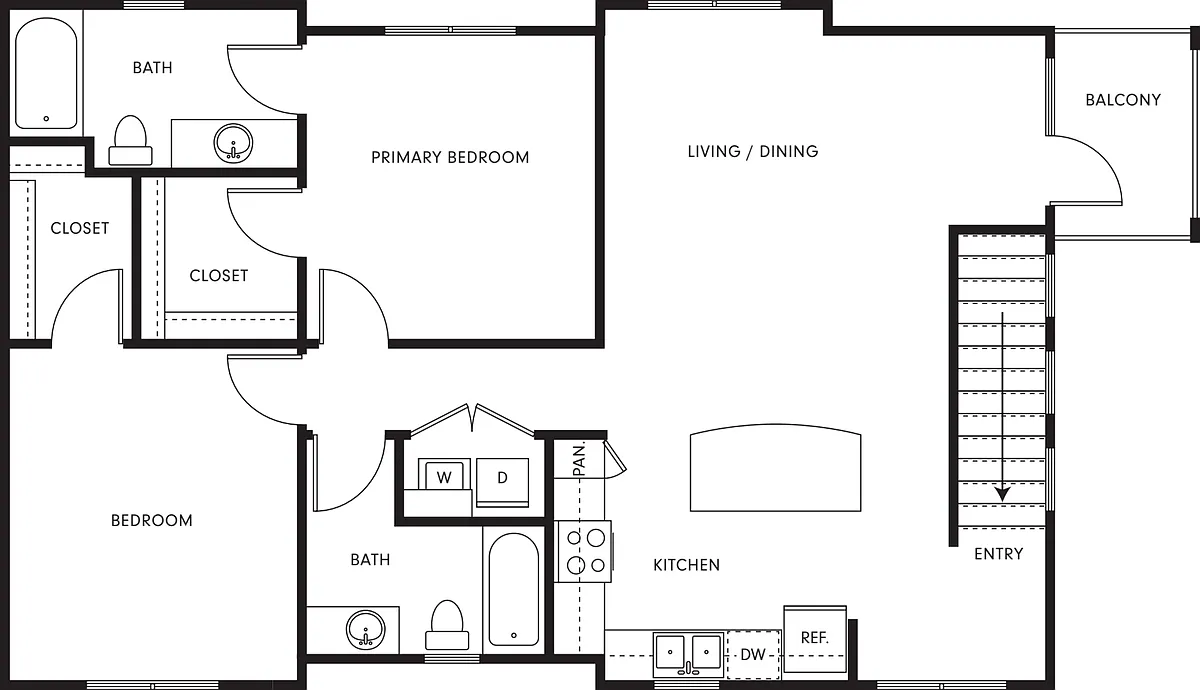 Floor plan B7
