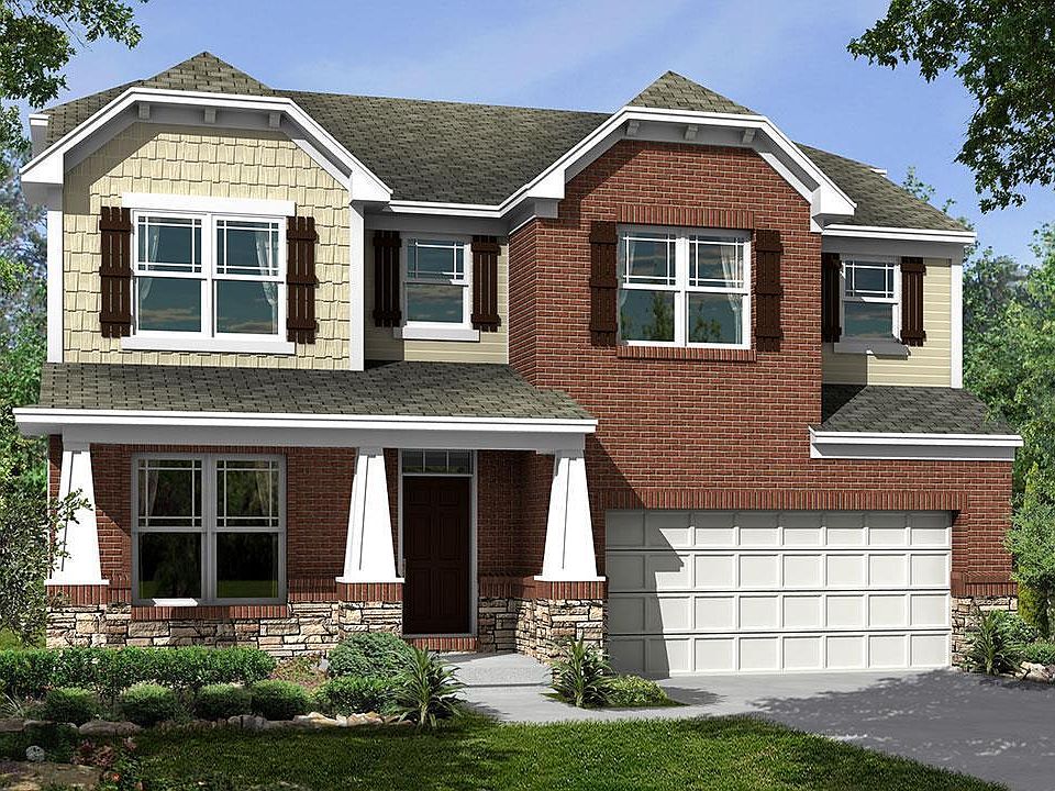 Dawson Elevation CRA shown with Optional Brick and Stone