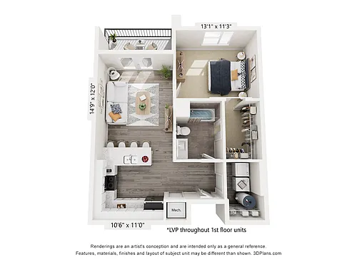 Floor plan Sierra
