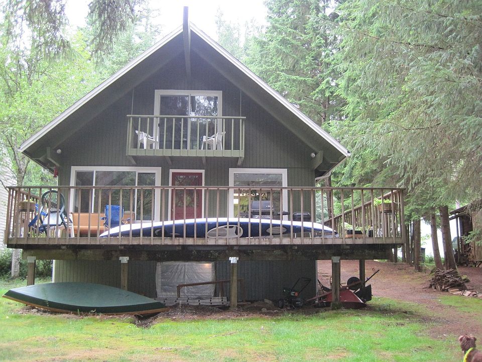 Rear of the house