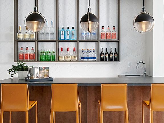 Residence 6 Preliminary Rendering - Beverage Center