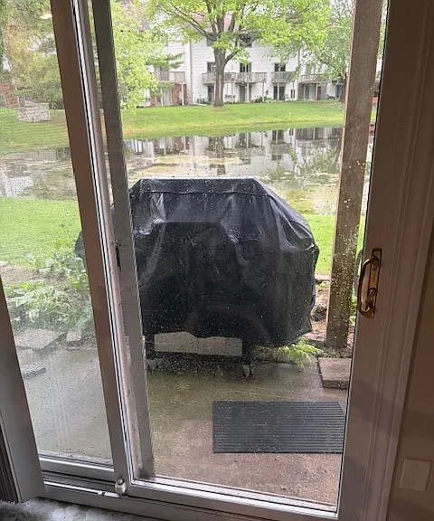 Walk out patio from basement
