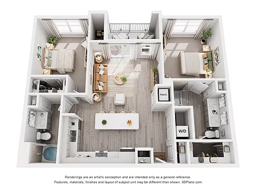 Floor plan C1