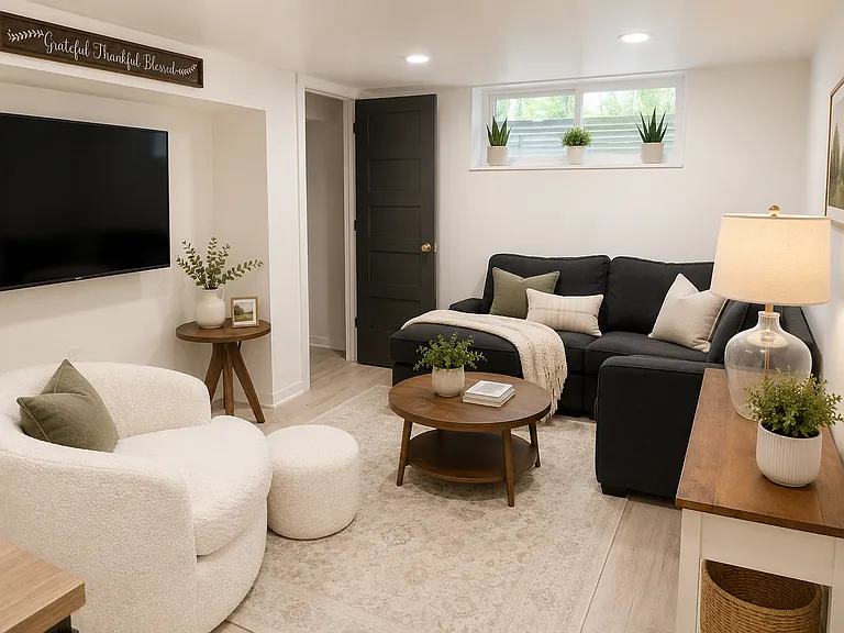 Basement Suite Living Room