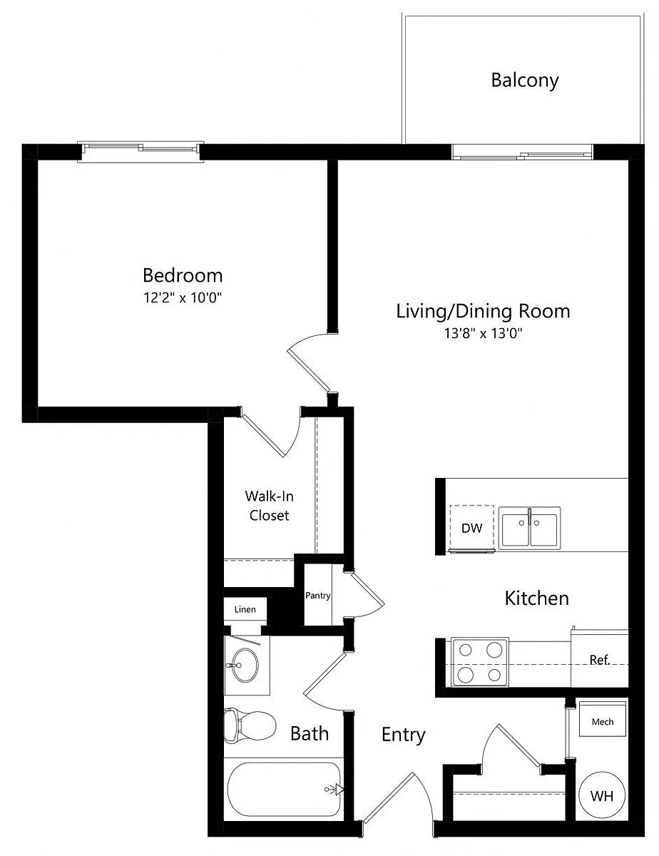 Floor plan Frontier