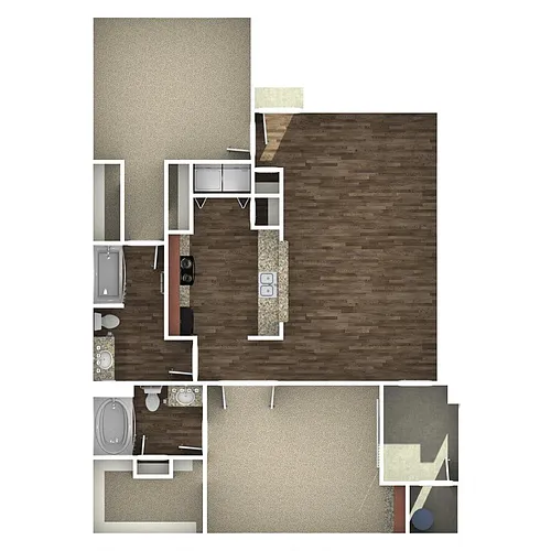Floor plan The Hideaway Classic