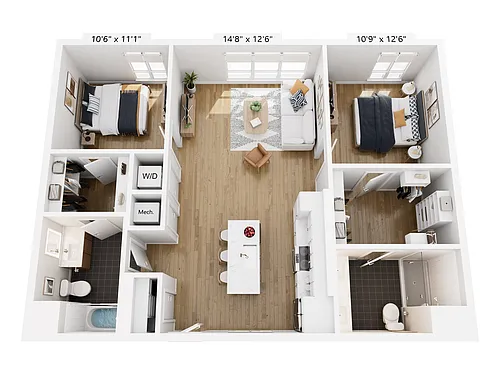 Floor plan B9