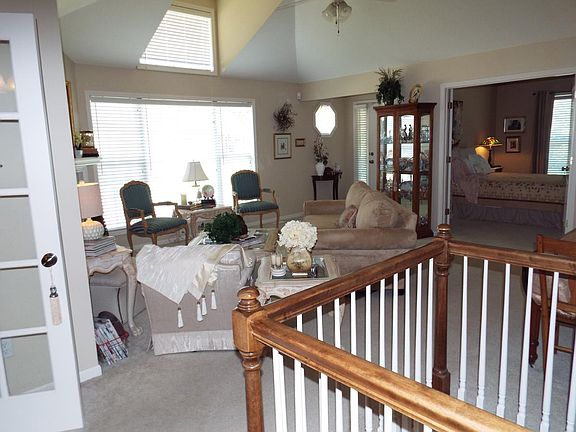 Open Floorplan with stairway to finished bsmt.