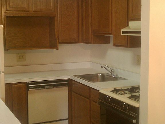 Dishwasher in kitchen