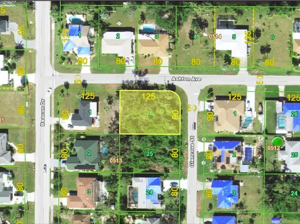 22517 ASHTON AVENUE LOT 26, PORT CHARLOTTE, FL 33980