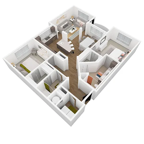 Floor plan B8