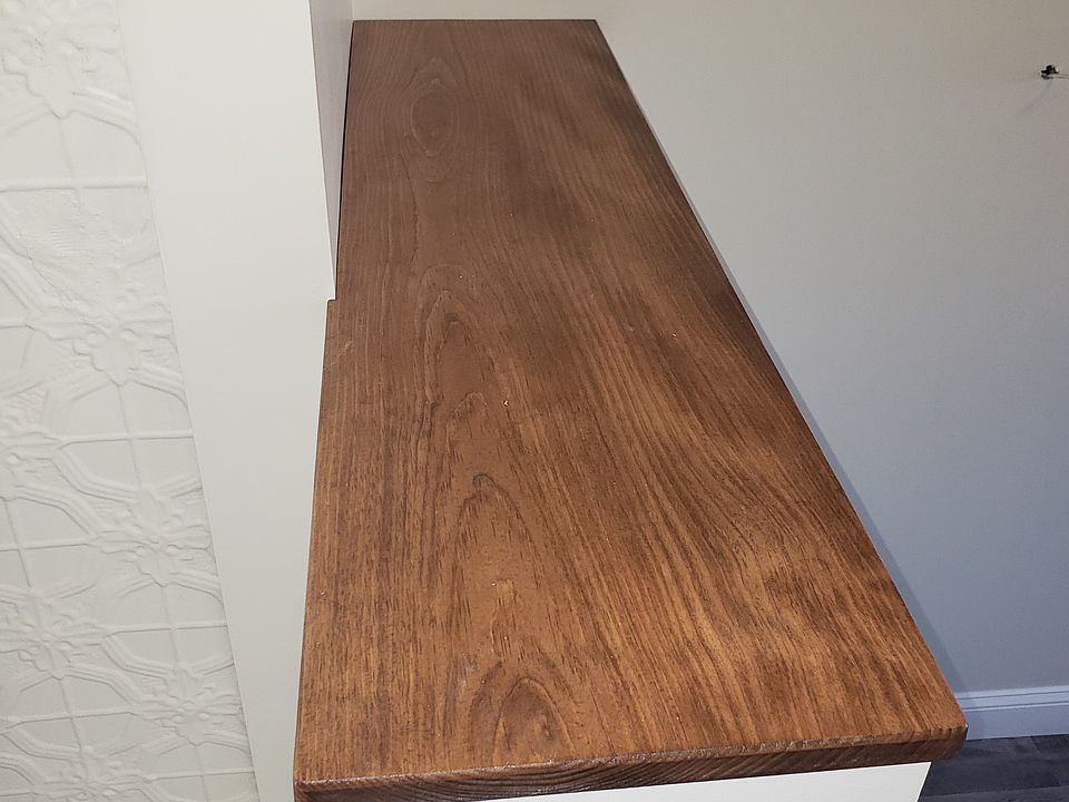 top of bookshelf