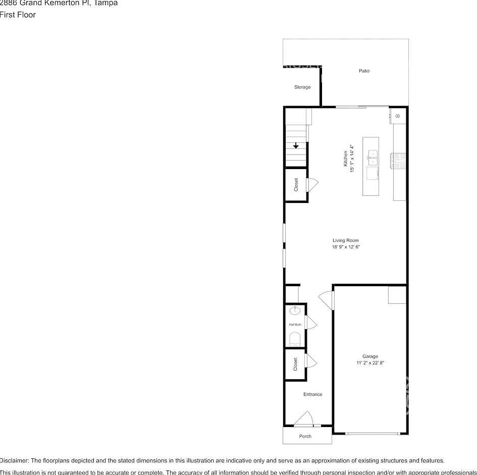 2886 Grand Kemerton Pl Tampa, FL 33618 — Photo 2
