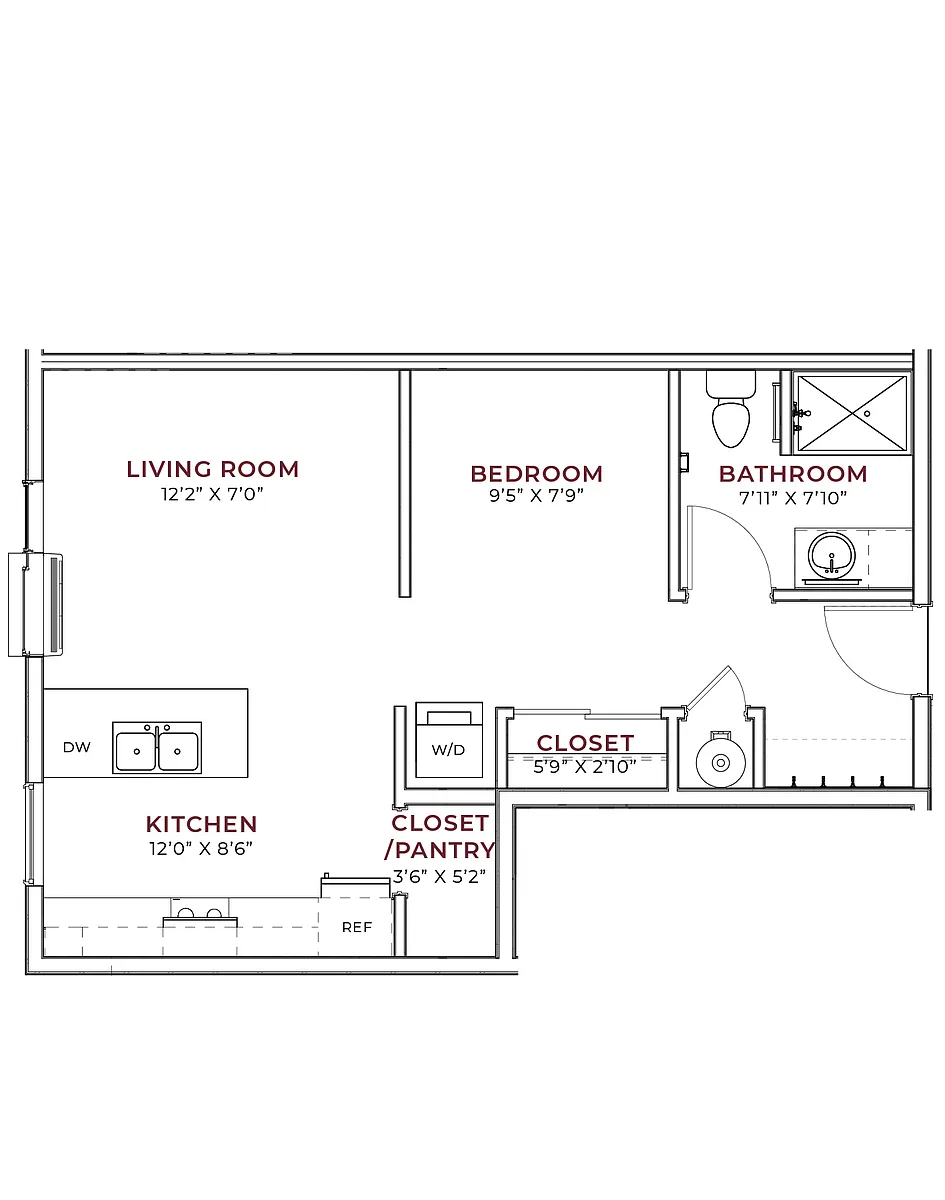 Floor plan The Isle