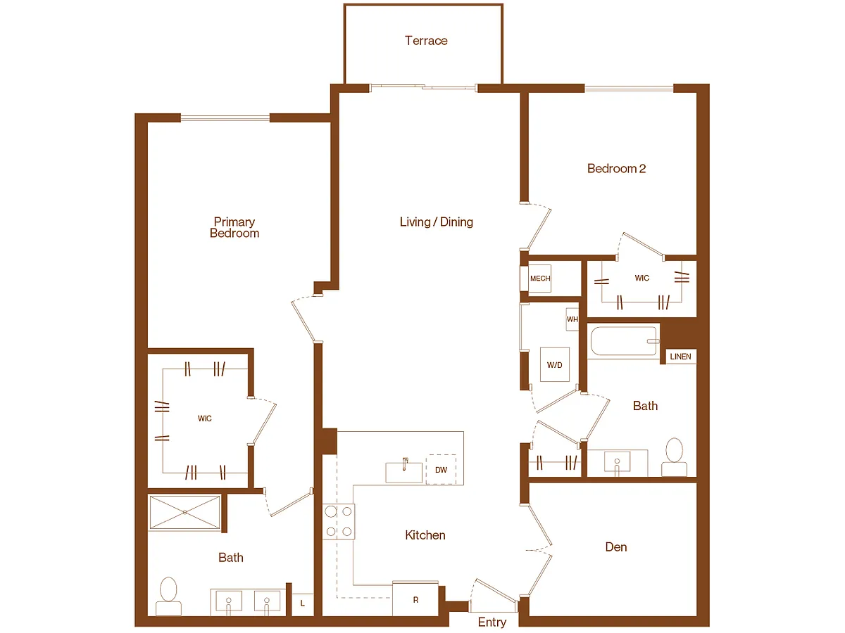 Floor plan B13