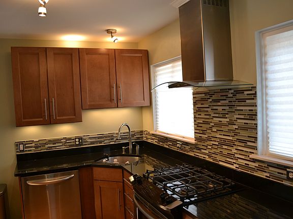 New Maple Cabinets with slam proof drawers, Kenmore Elite Stainless Steel