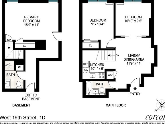 2nd image of 328 W 19th St APT 1D