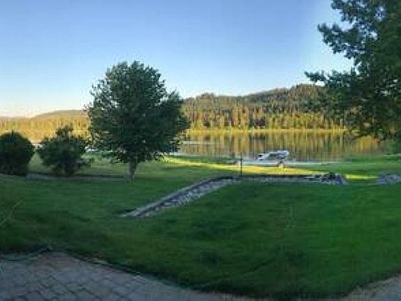 Looking from patio
