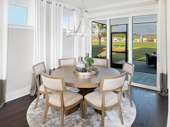 Enjoy hosting dinner in the dining area - Prestige Model Representation