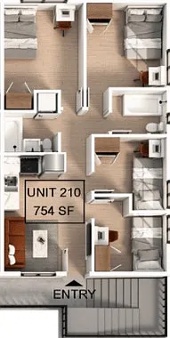 4 Bedroom | 2 Bathroom Apartment 4 Bedroom | 2 Bathroom Apartment