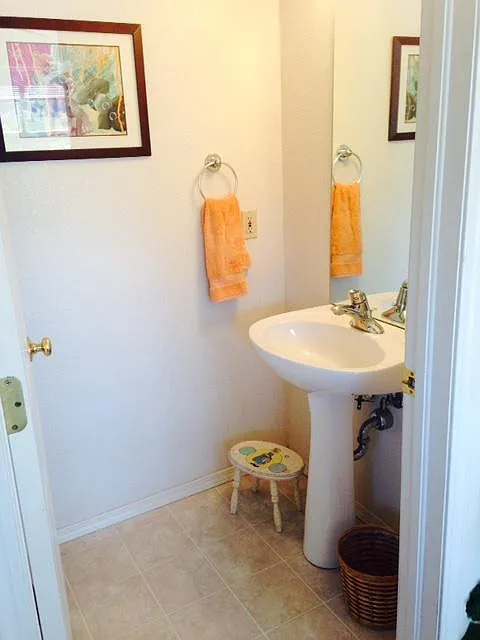 Half Bath off living area