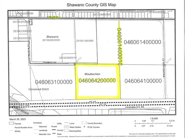 THOMAS AVENUE, Shawano, WI 54166