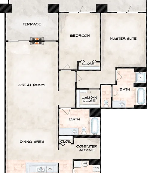 Newbury Floorplan Diagram