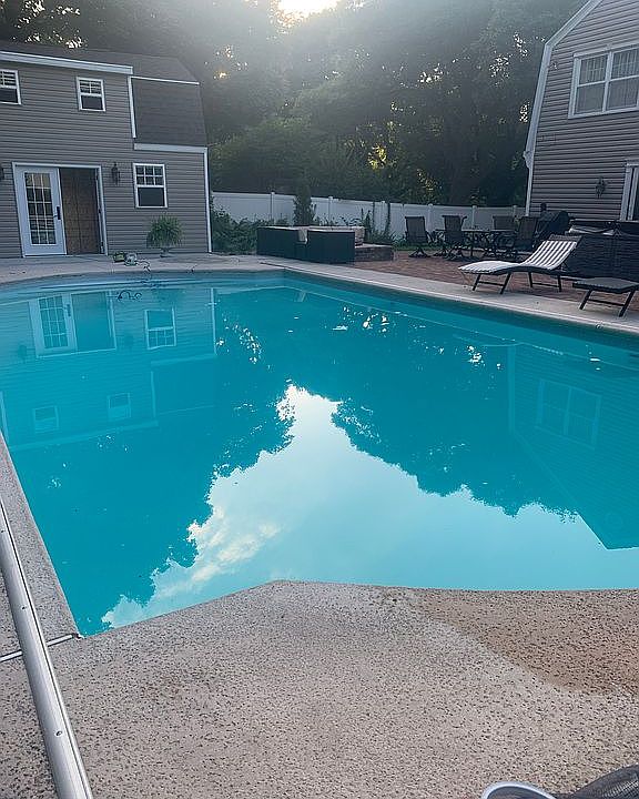Backyard pool