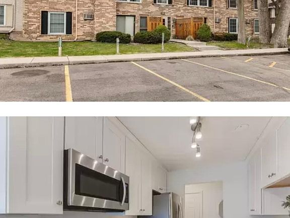 front entry & kitchen