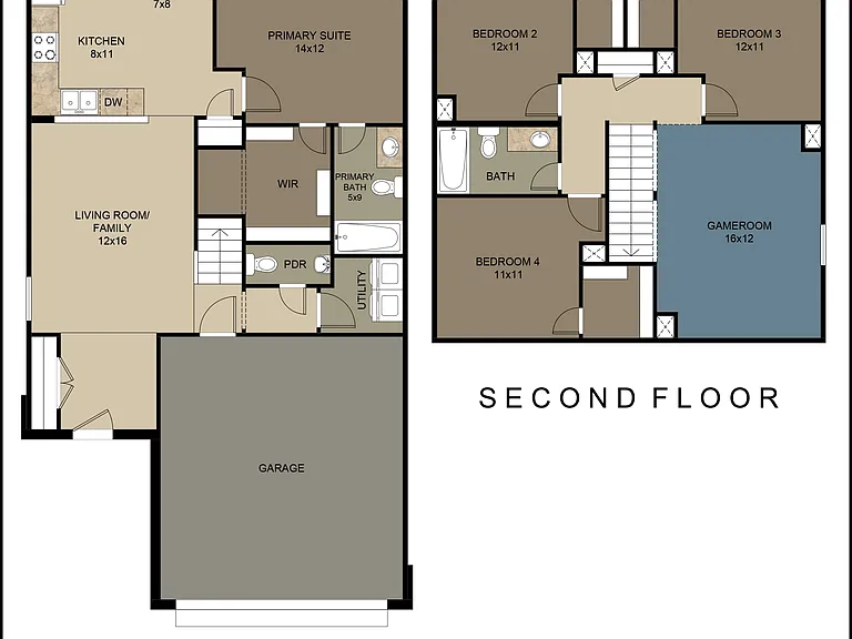 The Woodland Floorplan The Woodland Floorplan