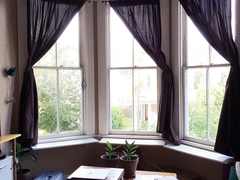 upstairs bedroom window