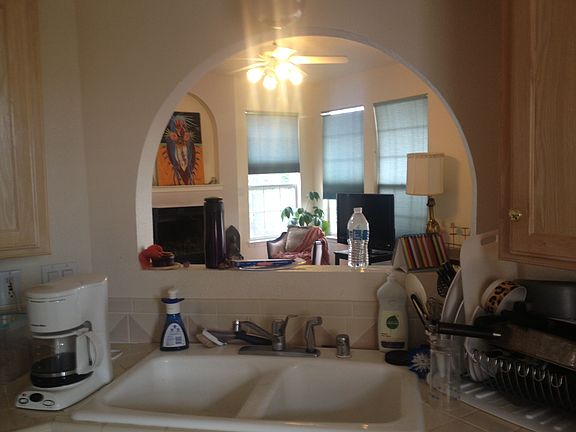 Kitchen looking into LR 