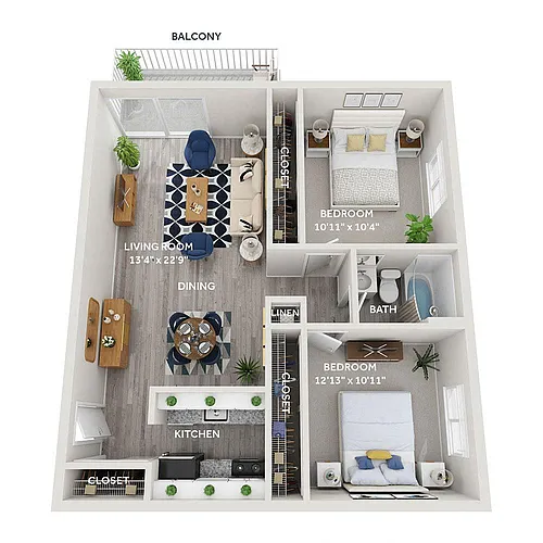 Floor plan B2p