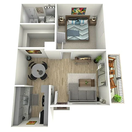 Floor plan A1-R