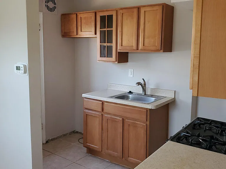A refrig is provided, just not shown in this picture.