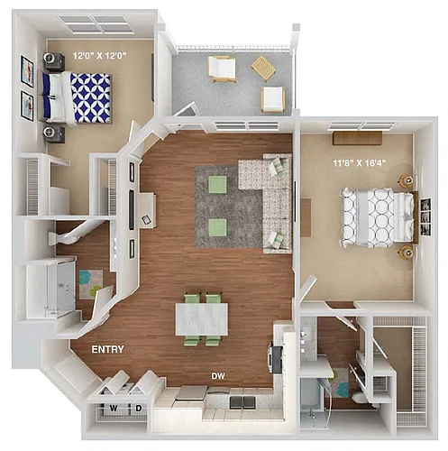Floor plan B2A
