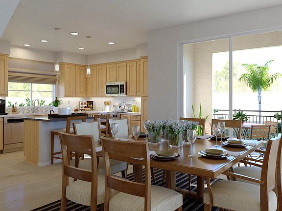 Great dining area for entertainment