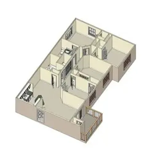 Floor plan 4 Bedroom