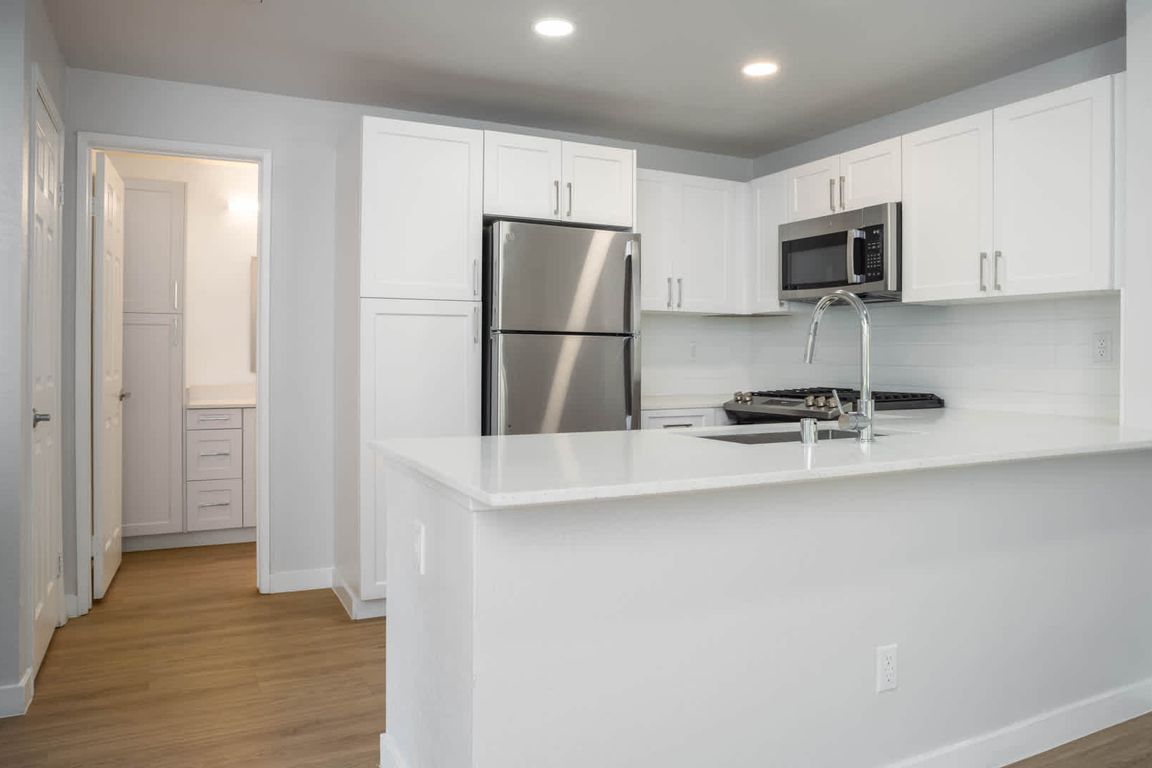 Kitchen with Stainless Steel Appliances
