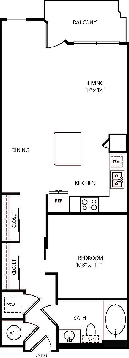 Floor plan A1D
