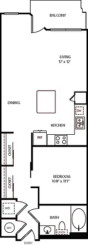 Floor plan A1D