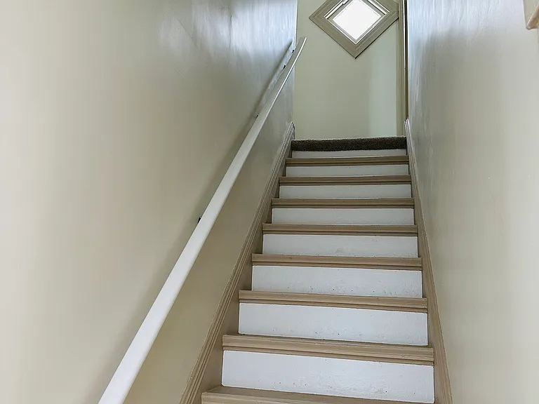 Steps to 2nd floor