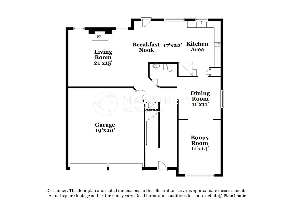 Floor Plan - 1155 Werre Way