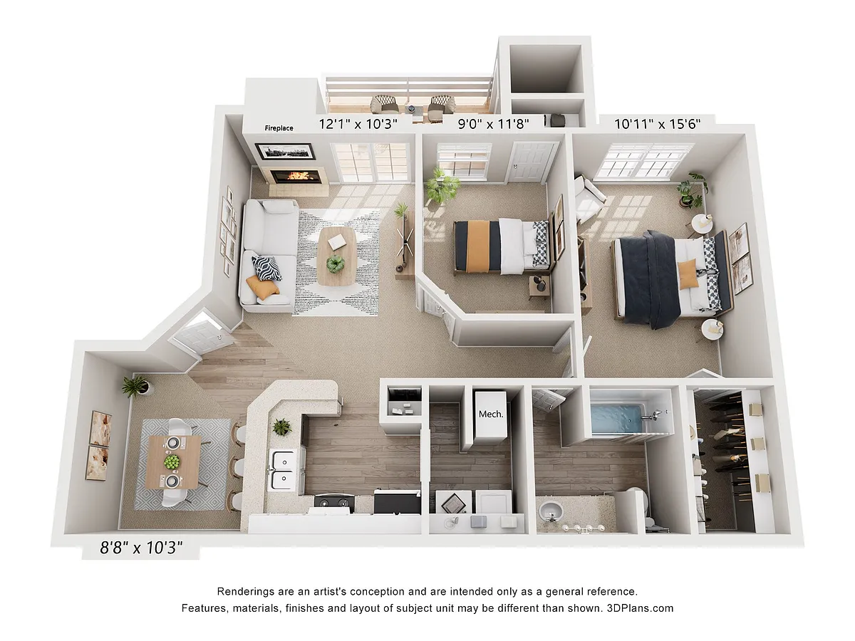 Floor plan Aspen